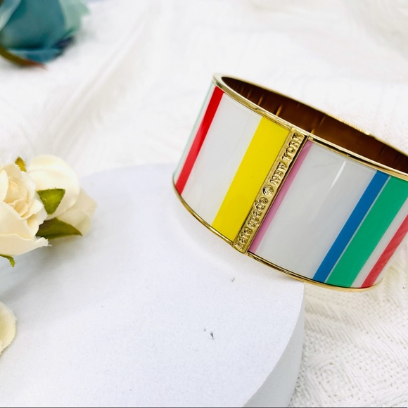 Kate Spade Classic enamel bangle bracelet - Picture 4 of 5